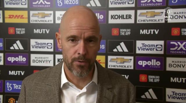 世界赛赛程-滕哈赫：对比赛结果感到失望 我们会扭转局面